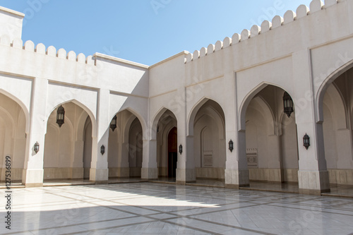 Sultan Qaboos Grand Mosque Salalah Dhofar Region of Oman.