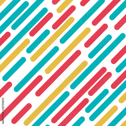background with colorful diagonal lines model two vector illustration