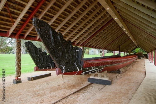 Waitangi canoe