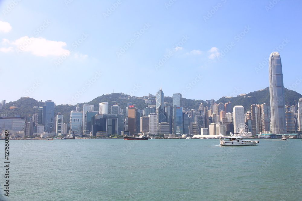 Skyline of Hong Kong