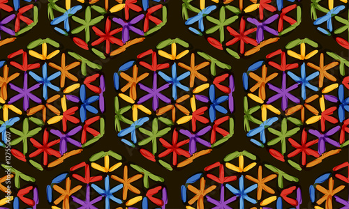 Flower of Life, abstract background for your design
