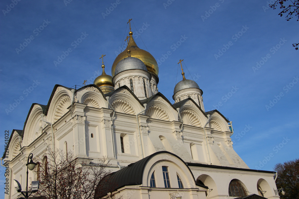 Moscow,Archangel Cathedral,autumn.