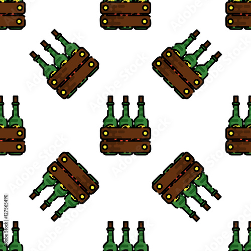 Wine flat pattern