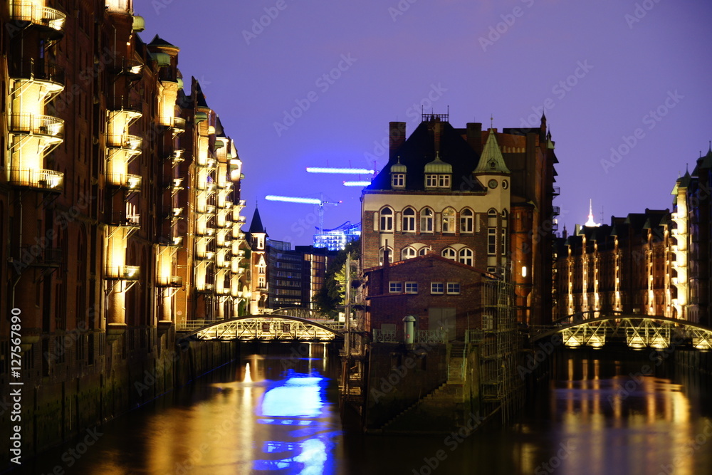 Obraz premium Hafencity - Speicherstadt Hamburg