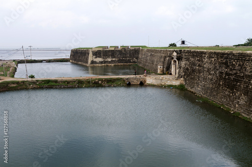 Fotografie Foto van een oud Nederlands fort in Jaffna.