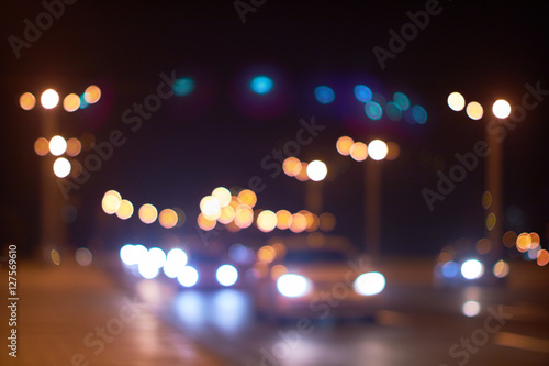 Wallpaper Mural city lights abstract Torontodigital.ca