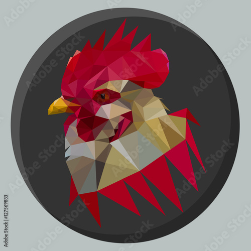 triangle rooster 
