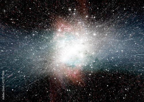 Wallpaper Mural Stars, dust and gas nebula in a far galaxy Torontodigital.ca