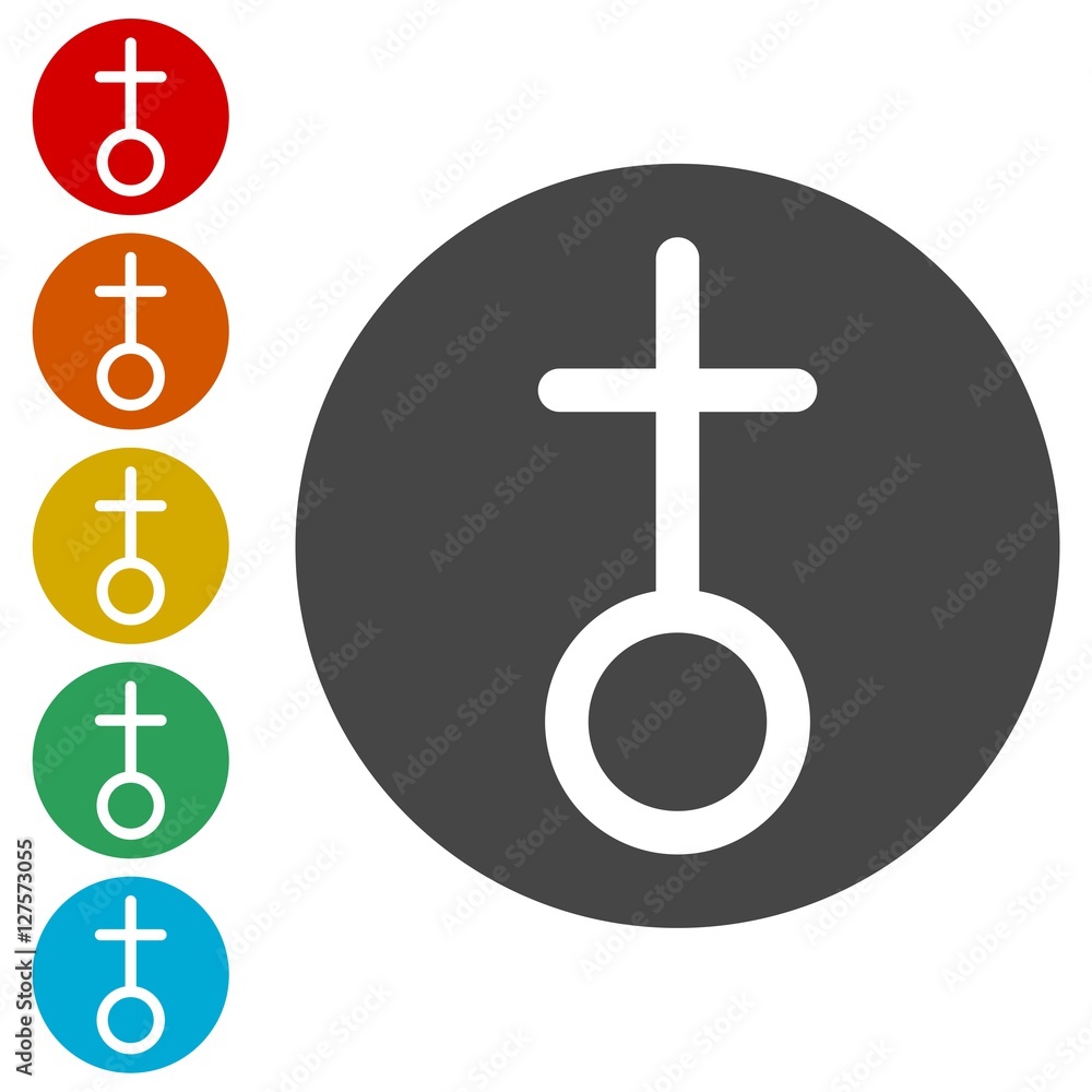 Church - vector icons set Church - vector icons set