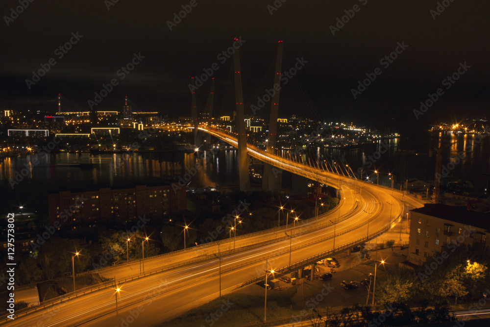 Fototapeta premium золотой мост