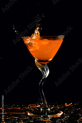 Orange cocktail