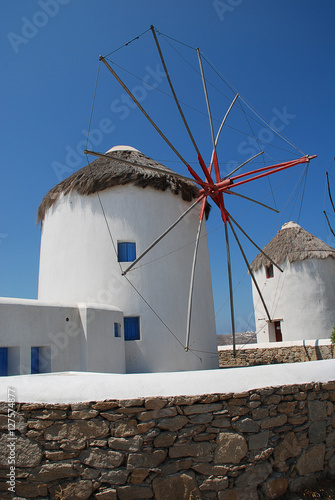 Windmill in Mykonos (Greece)