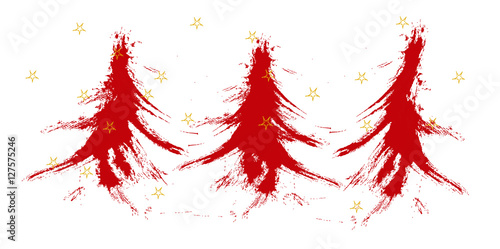 künstlerischer Weichnachtsbaum