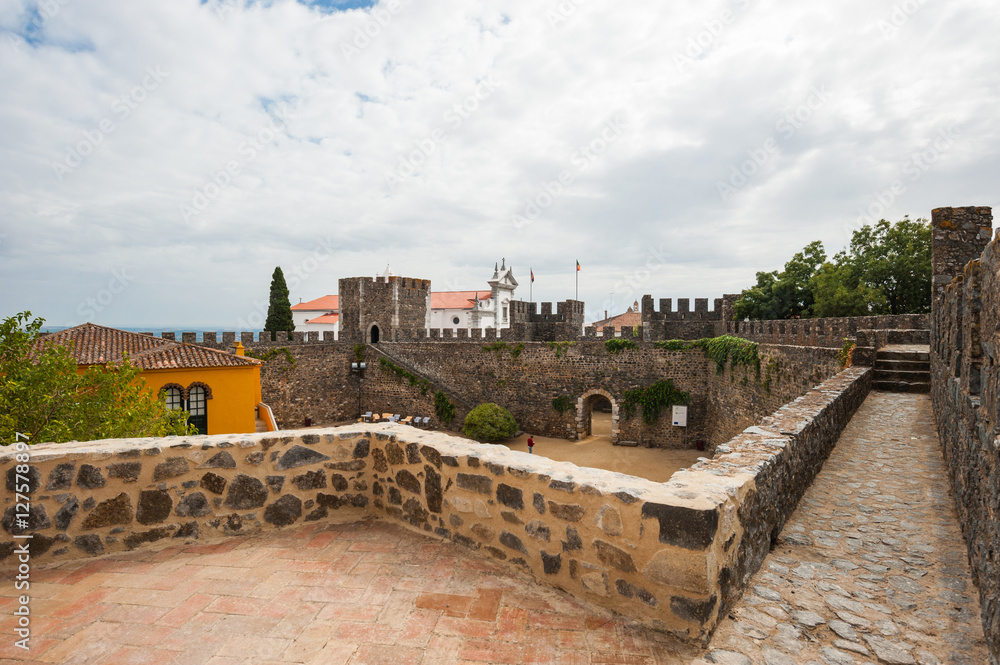 古都Beja のBeja 城　/  Portugalの古都BejaにあるBeja城内部
