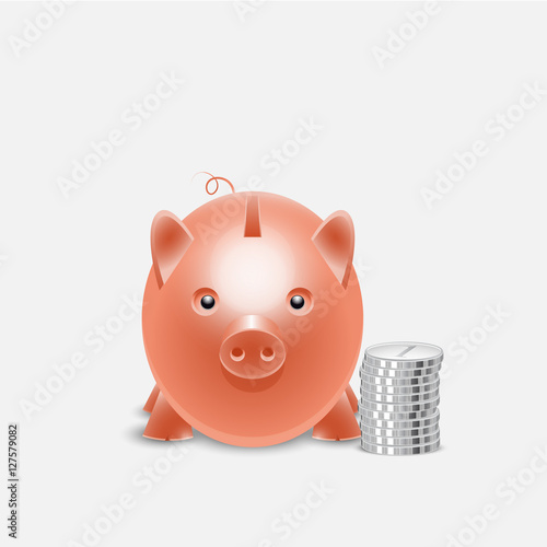 Piggy bank money box