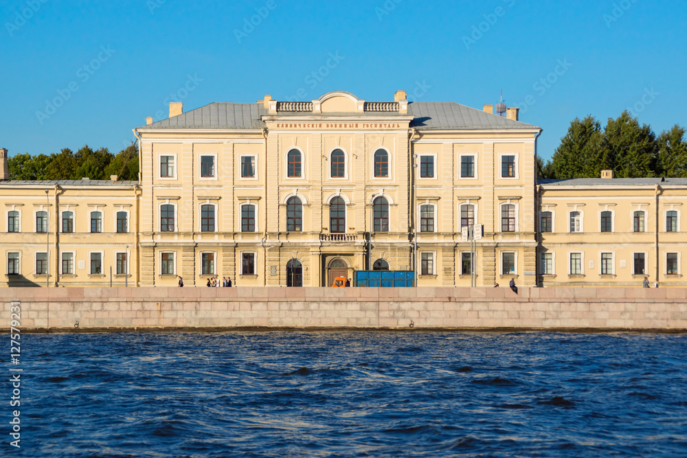 Building of Clinical Military Hospital in St. Petersburg