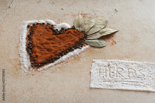 heart of herbs for coocing 