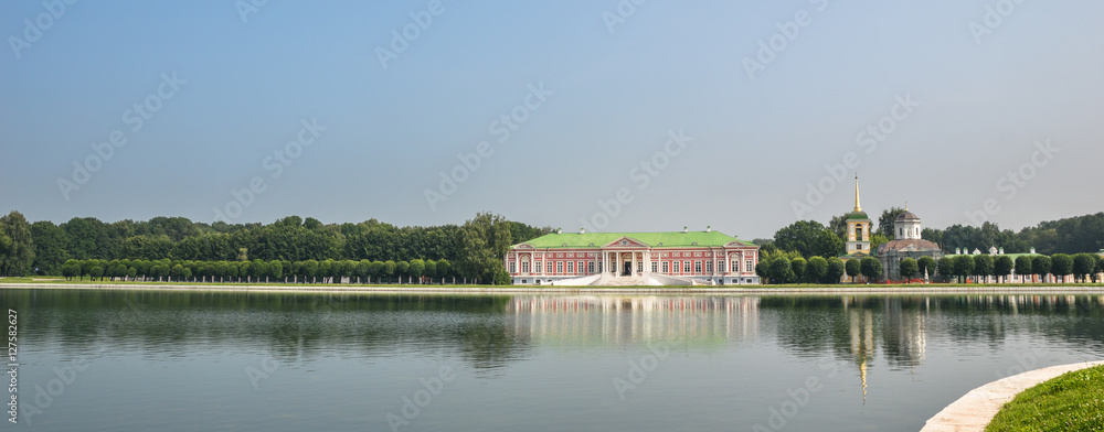 Kuskovo, Moscow. View of the palace 