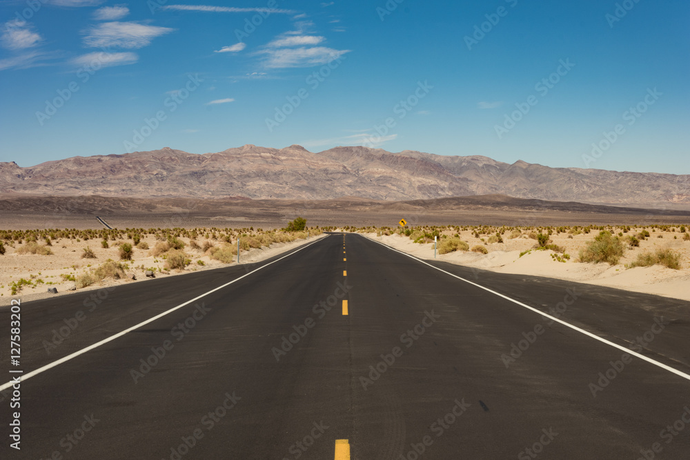 Highway Desert Valley