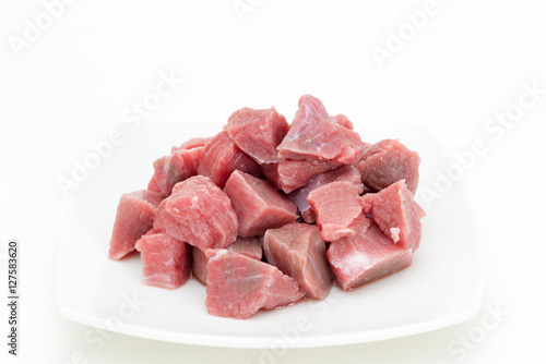 Fotomurale Beef veal for stew