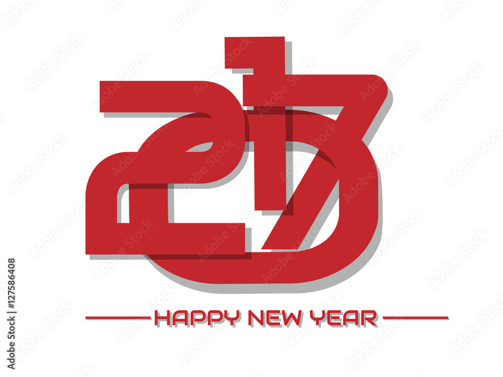 Obraz premium 2017 CRISSCROSS RED