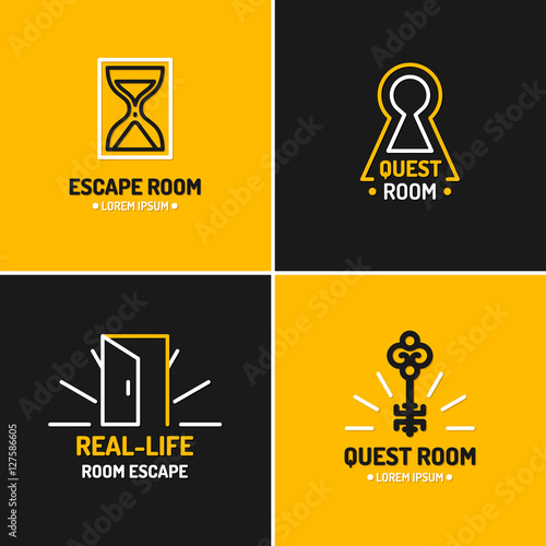 The emblem for the quest room.