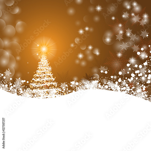 Abstract christmas tree background.