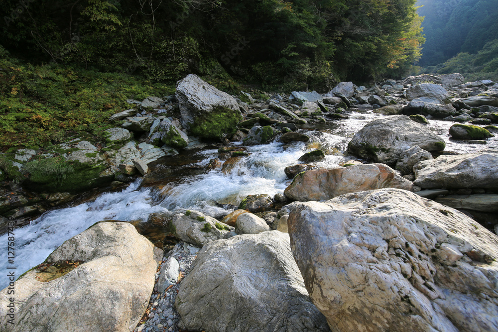 愛媛県 黒川渓谷 愛媛県 黒川渓谷