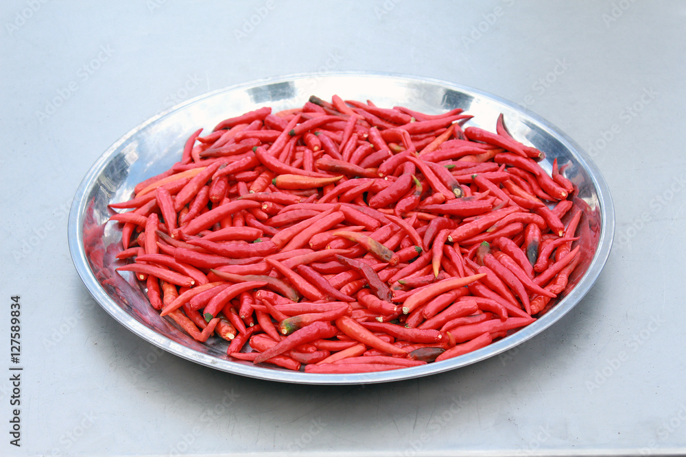Red chili peppers Red chili peppers