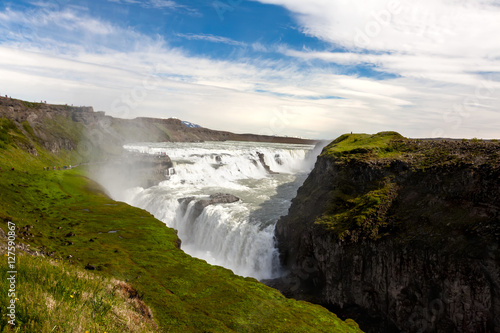 Gullfoss waterfall in Iceland © Maygutyak