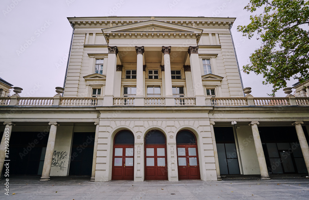 Obraz premium Classical building of the former theater in Poznan