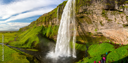 Big Dynjandi waterfall in Iceland