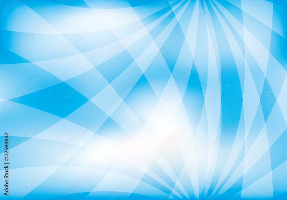 Obraz premium Blue sky and rays.
