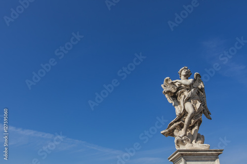 Angel statue at Sant Angelo...