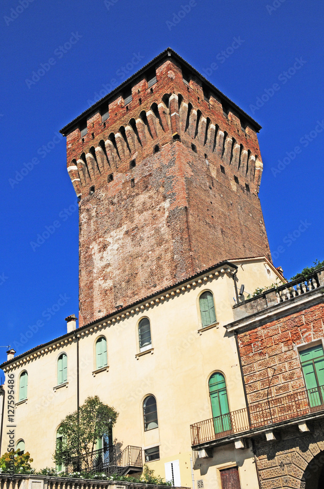 Vicenza, la torre del Castello