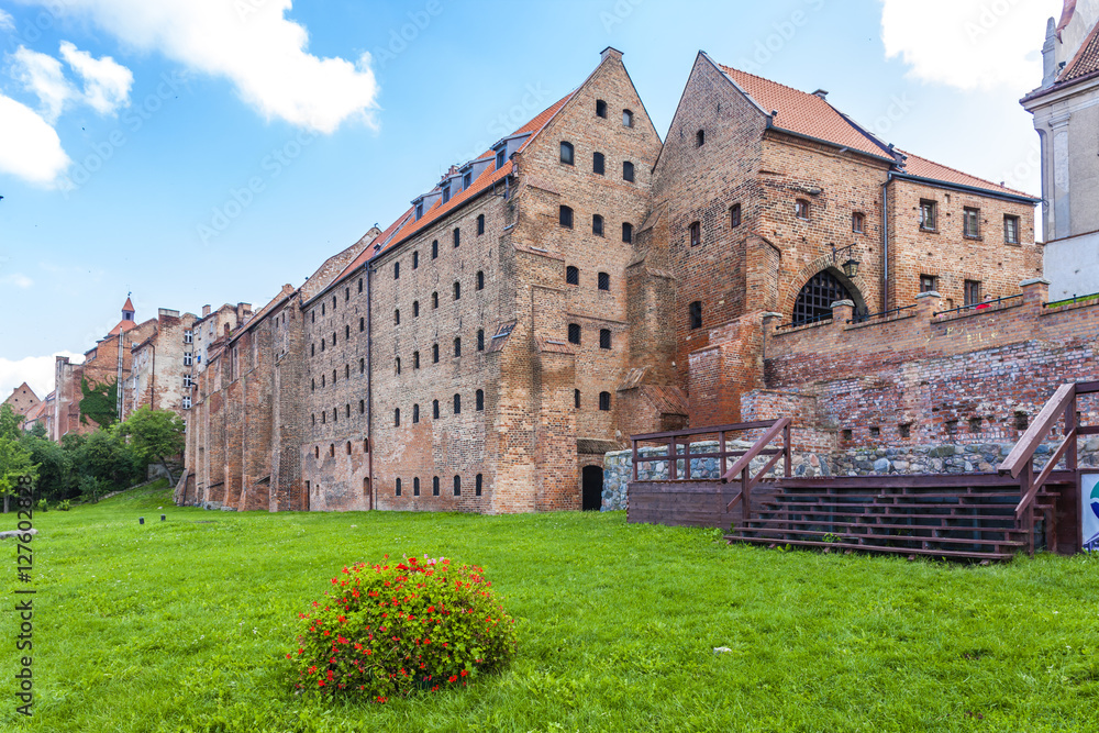 medieval granary, Grudziadz, Kuyavia-Pomerania, Poland