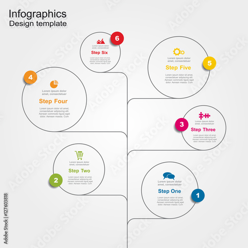 Infographic design template. Vector illustration.
