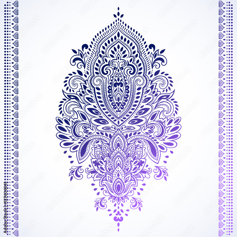 bohemian mandala print, antistress coloring book, tattoo design oriental or  indian, islamic mysterious hand drawn ornament for meditation or yoga  vector illustration. gold color 11514117 Vector Art at Vecteezy