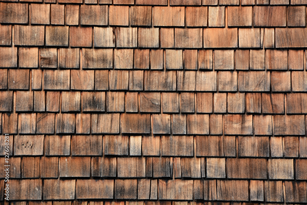Old wooden tiles as a background Old wooden tiles as a background
