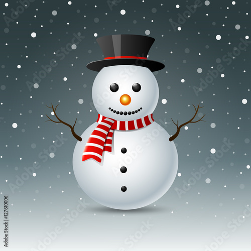 Snowman christmas © mahfud21