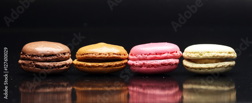 French macaroons .Dessert