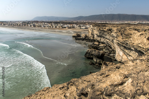 coastside view Taqah plateau City Salalah Dhofar Sultanate Oman 10 photo