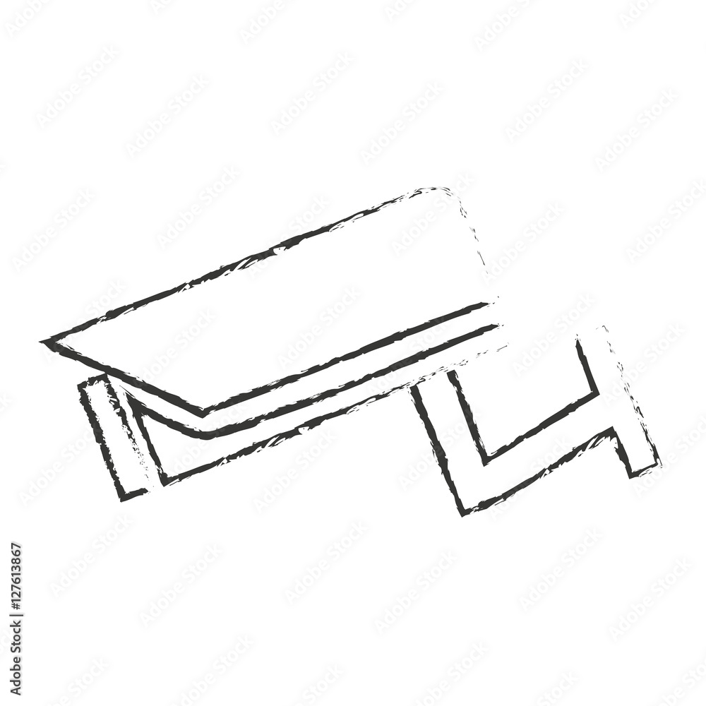 cctv camera icon. Security system warning protection and danger theme. Isolated design. Vector illustration cctv camera icon. Security system warning protection and danger theme. Isolated design. Vector illustration