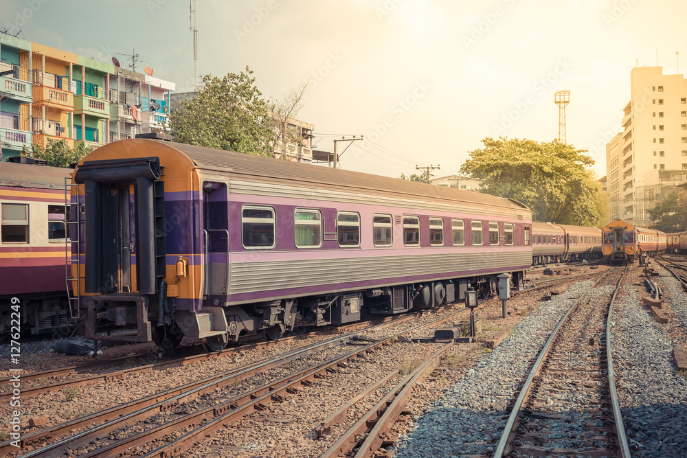 Thai railway train