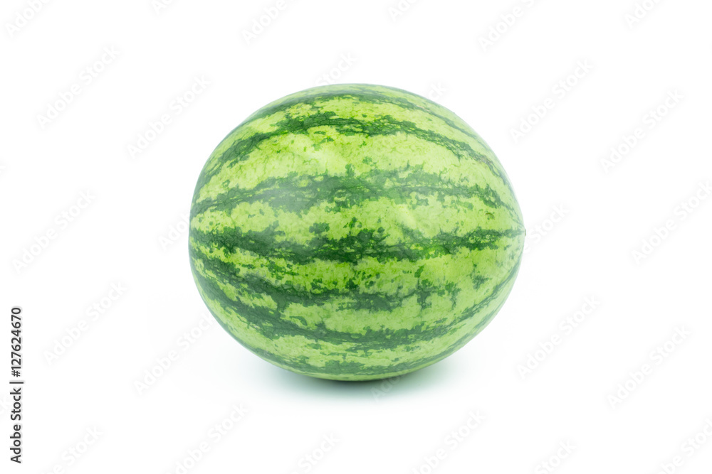 Water melon isolated on the white background.