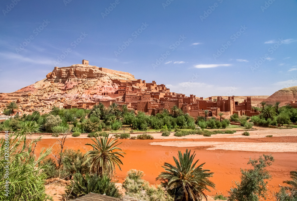 Ait Benhaddou, moroccan ancient fortress Ait Benhaddou, moroccan ancient fortress