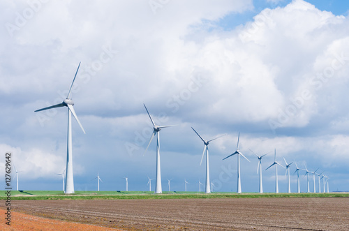 wind turbines landscape