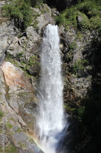 Wasserfall im Hochgebirge 