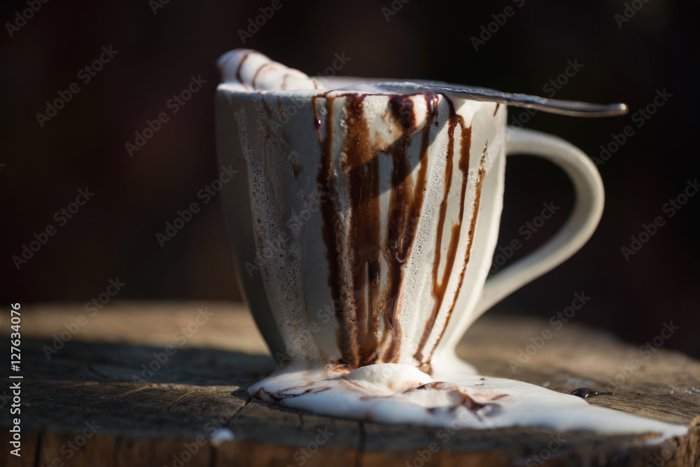 Overflowing Hot Chocolate