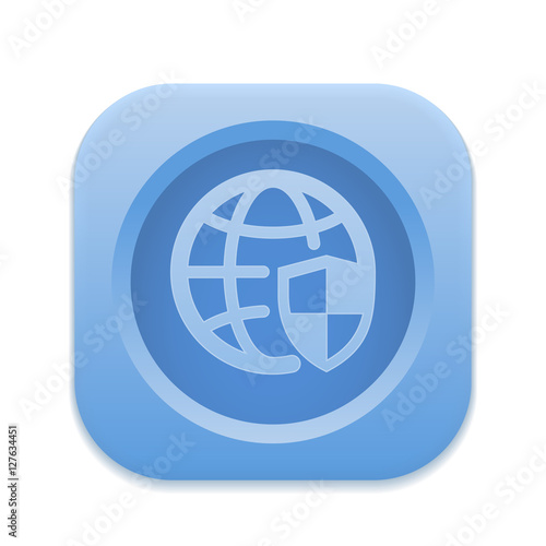 App Button - Round Square